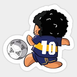 Diego Maradona Boca Juniors 2 Sticker